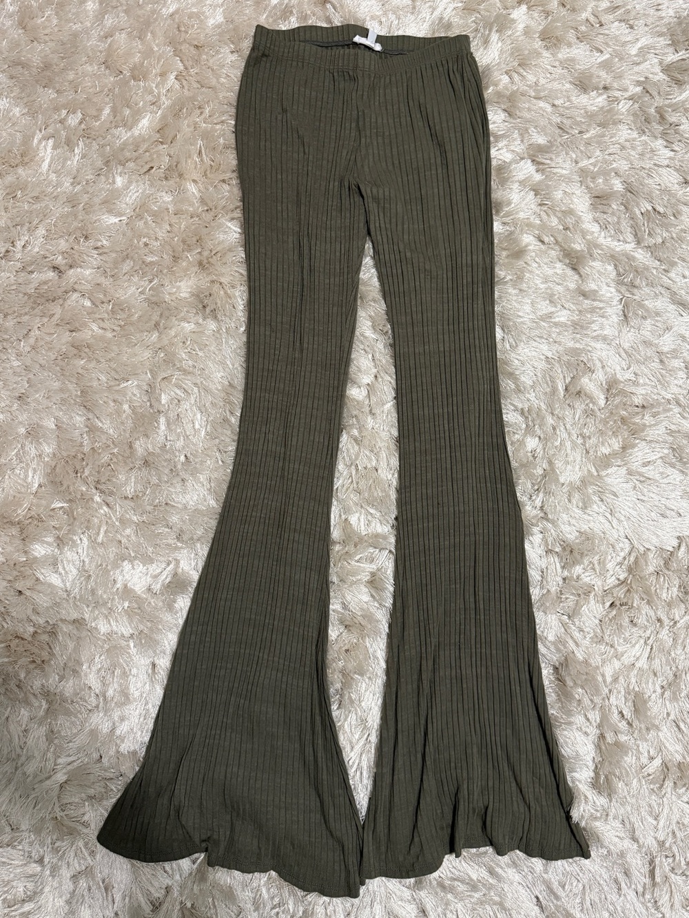 Ribbed Bell Bottoms